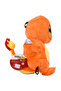 حقيبة ظهر من القطيفة مرخصة من Charmander Pokemon مقاس 35 سم مع أحزمة قابلة للفصل - 6