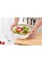 Beth & Lily – Sienna White & Gold Beaded Ceramic Medium Salad Bowl | Luxury Tableware | UAE GCC Gift - 5