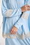 Two-Piece Guipure Lace Prayer Dress - 7
