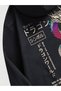Unisex Dragon Lettering Printed Oversized Winter 3 Thread 100% Cotton K Hooded Sweatshirt Hoodie - 4
