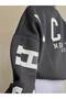 Unisex Plus Size Chicago Printed Crew Neck Oversize Sweatshirt Hoodie - 2