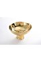 Beth & Lily – Moonlight White & Gold Footed Ceramic Bowl | Statement Centrepiece | Luxury Tableware UAE - 3