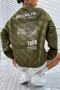 Design Brooklyn1898 Back Back Printed Crew Neck Sweatshirt - 5