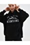 Design Mountains Printed Oversize Sweatshirt - 2