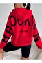 Unisex Large Size Brooklyn Printed Sweatshirt Hoodie - 3