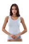 Women's Modal Cotton Lycra Extra Piping Thick Strap 2-Piece Undershirt Q6K6K0T3Ka - 2