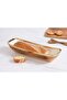 Beth & Lily – Naya Rustic Wood & Gold Serving Tray | Premium Home Decor Tray | Eid Gift UAE GCC - 3