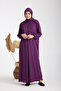 One-Piece Zipper Shawl Prayer Dress - 3