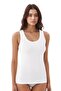 Women's Modal Cotton Lycra Extra Piping Thick Strap 6-Piece Undershirt Q6K6K0T3Ka - 2