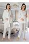 Maternity Maternity Velvet Dressing Gown Pajama Set