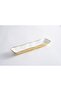 Beth & Lily – Moonlight White & Gold Ceramic Cracker Tray | Luxury Cheese & Snack Board | UAE GCC Gift - 2