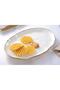Beth & Lily – Moonlight White & Gold Ceramic Oval Platter | Premium Sharing Serving Platter | UAE GCC