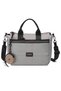 Multi-Pocket, Waterproof, Lightweight, Long Strap, Women's Shoulder Bag Casual and Sports Brc3261 Gray