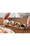 Beth & Lily – Sienna White & Gold Beaded 5-Piece Entertaining Set | Luxury Serveware Bundle | UAE GCC Gift - 4