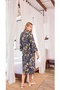Monamise Patterned Maternity Dressing Gown Set 25122 - 3