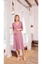 Monamise Patterned Maternity Dressing Gown Set 25122 - 4