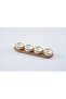 Beth & Lily – Sienna White & Gold Beaded 5-Piece Entertaining Set | Luxury Serveware Bundle | UAE GCC Gift - 5