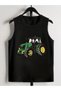 Boy's Printed Sleeveless T-Shirt