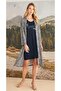Monamise Leaf Patterned Dressing Gown Set 23167