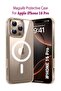 جراب ماج سيف المقاوم للصدمات لهاتف أبل آيفون 16 برو - شفاف