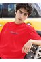 Men/Women Minimalist Transfer Printed Round Neck Short Sleeve T-Shirt - 2