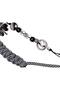 Paracord Knitted Women's Charm – Silver Plated Clover Detail, Bag and Keychain Accessory - 7