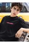 Men/Women Minimalist Transfer Printed Round Neck Short Sleeve T-Shirt - 2