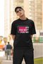 Men/Women Do the Best for Me Transfer Printed Round Neck Short Sleeve T-Shirt - 2