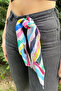 Mixed Color Patterned Scarf - 5