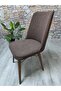 Large Oval Chair Cover Pitikare Fabric - 6