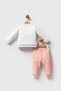 U.S. Polo Assn Baby Girl White Set - 4