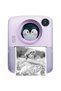 Dual-lens instant print kids camera, 1080P/48MP with SD card & 3 print rolls, gift for ages 3–12. - 4