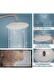Aolemi Outdoor Shower Faucet SUS304 Triple Function Brushed Nickel Wall Mounted Stainless Steel Show - 5