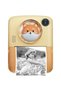 Dual-lens instant print kids camera, 1080P/48MP with SD card & 3 print rolls, gift for ages 3–12. - 3