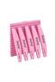 Nail File Half Moon Sponge 703 Pink for Nail Art Design 10 Pcs
