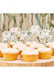 - Hey Baby Botanical Cupcake Toppers - Hey Baby Botanical Cupcake Decorations - 2
