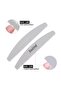Nail File Half Moon Sponge 706 Gray for Nail Art Design 10 Pcs in One Packet - 7