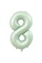 1 Year Old Water Green Foil Balloon 34 Inch (76-82 cm)