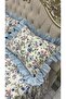 Double Fitted Sheet with Ruffled Skirt, 2 Ruffled Pillowcases and Pique - 5