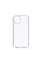 Clear Silicon 2MM Case For Apple iPhone 12, Transparent