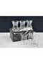 22715 Handcrafted Crystallin Fine Tea Cup 120 Cc Set of 6 - 2