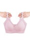Unwired Invisible Ribbed Camisole Seamless Bra with Removable Pads
