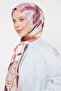 شال من نسيج قطني بنمط سلسلة مموجة من Rose Dry