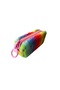 Big Zip Super Rainbow Rabbit Feather XL Pencil Case Uncs-988 - 2