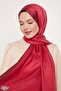 Fuchsia Stripe Detail Monogram Silk Shawl