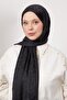 Black Leopard Pattern Italian Jacquard Shawl - 3