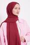 Burgundy Arlyn Plain Shawl