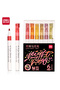 HM114-C Metallic Acrylic Markers – 6 Classic Colors