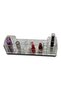 Elegant Clear Acrylic Makeup Organizer – 6 Compartments