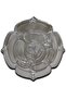 Rose-Shaped Clear Acrylic Cosmetic Organizer – 5-Section Storage
